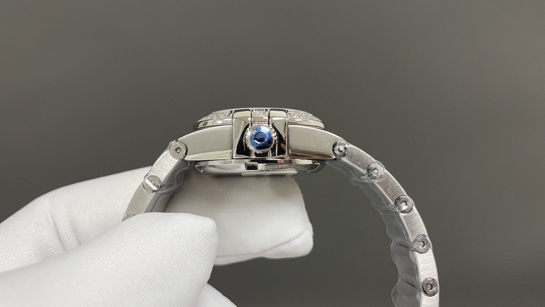 OMEGA 123.10.27.20.57.001 CONSTELLATION CO-AXIAL BLUE SHELL WATCH LADIES SS