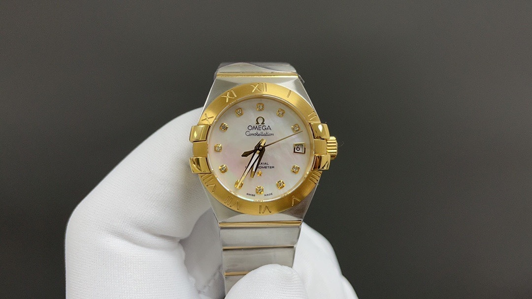 OMEGA Constellation - 31 mm, Stainless Steel, Yellow Gold