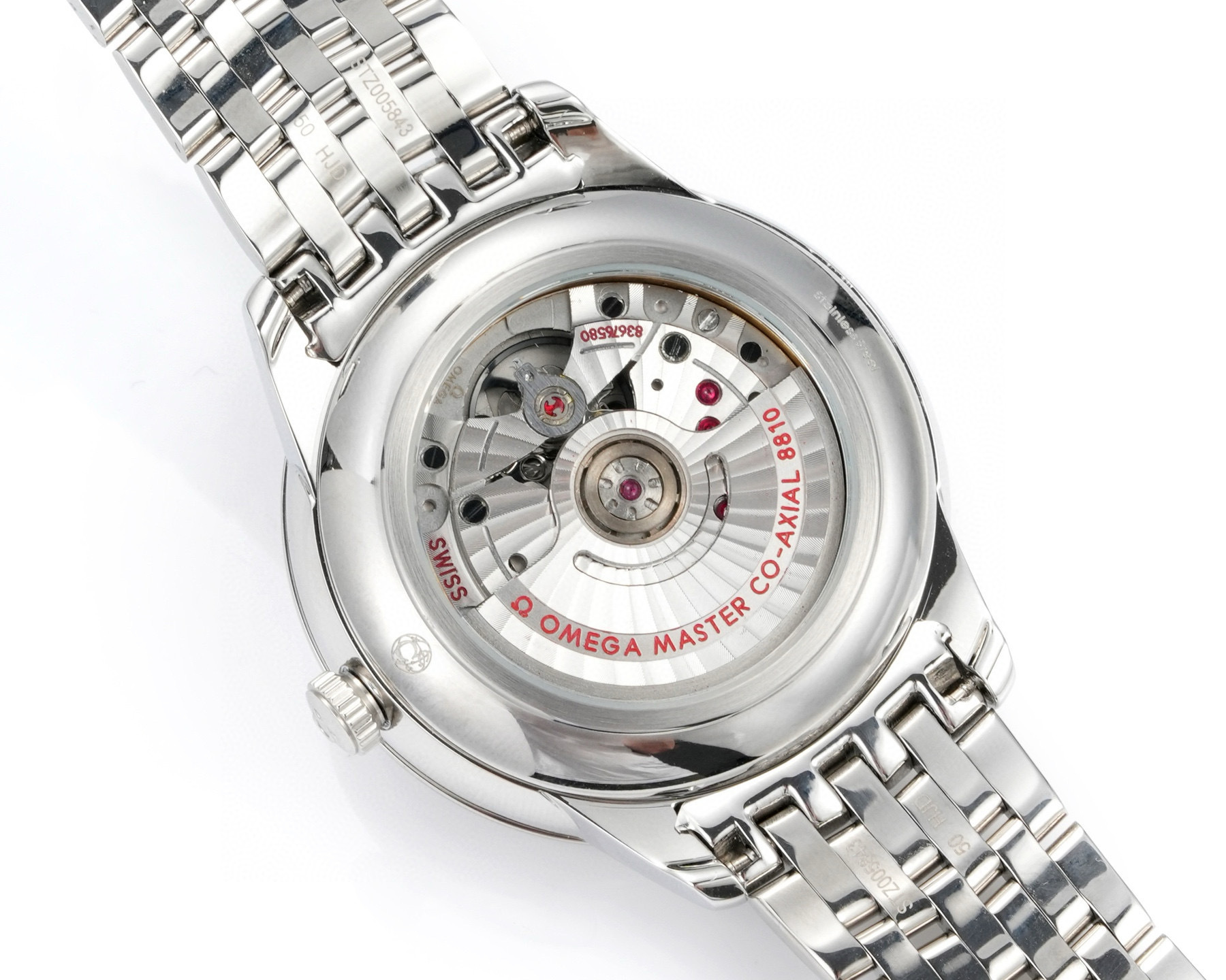 Omega Prestige De Ville Steel Master Chronometer Certified Watch .