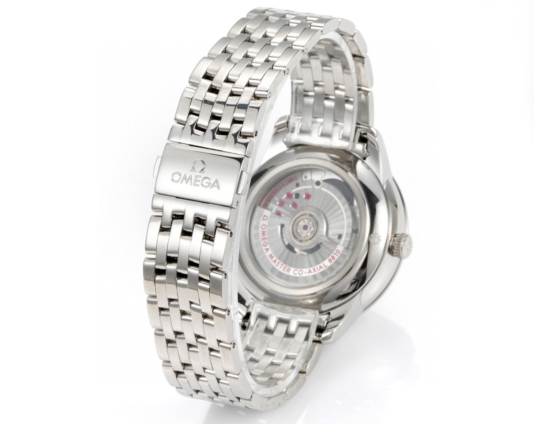 Omega Prestige De Ville Steel Master Chronometer Certified Watch .