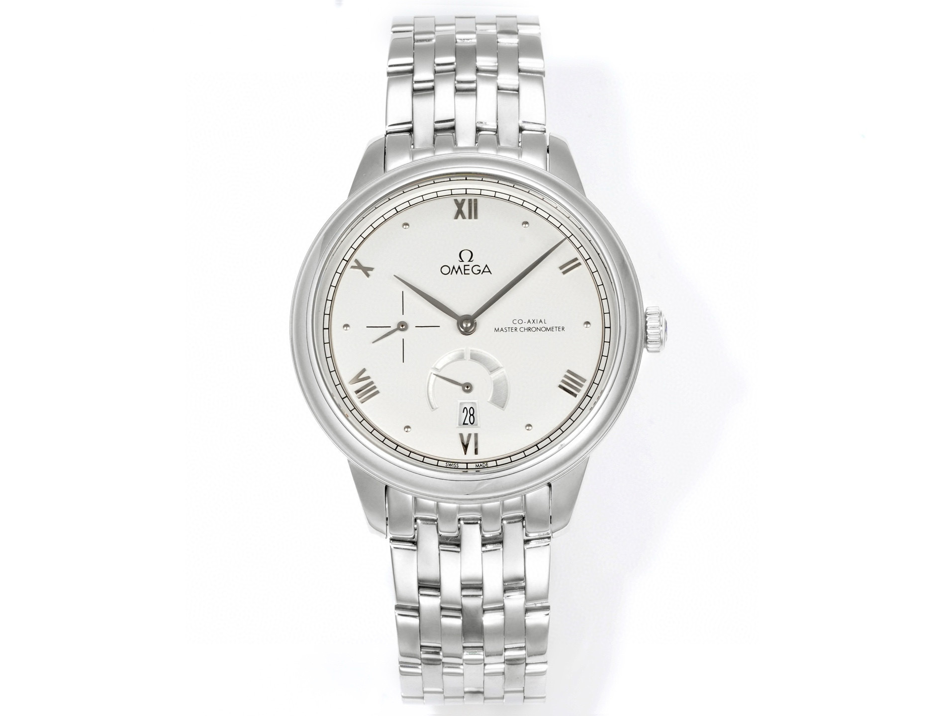 Omega Prestige De Ville Steel Master Chronometer Certified Watch .