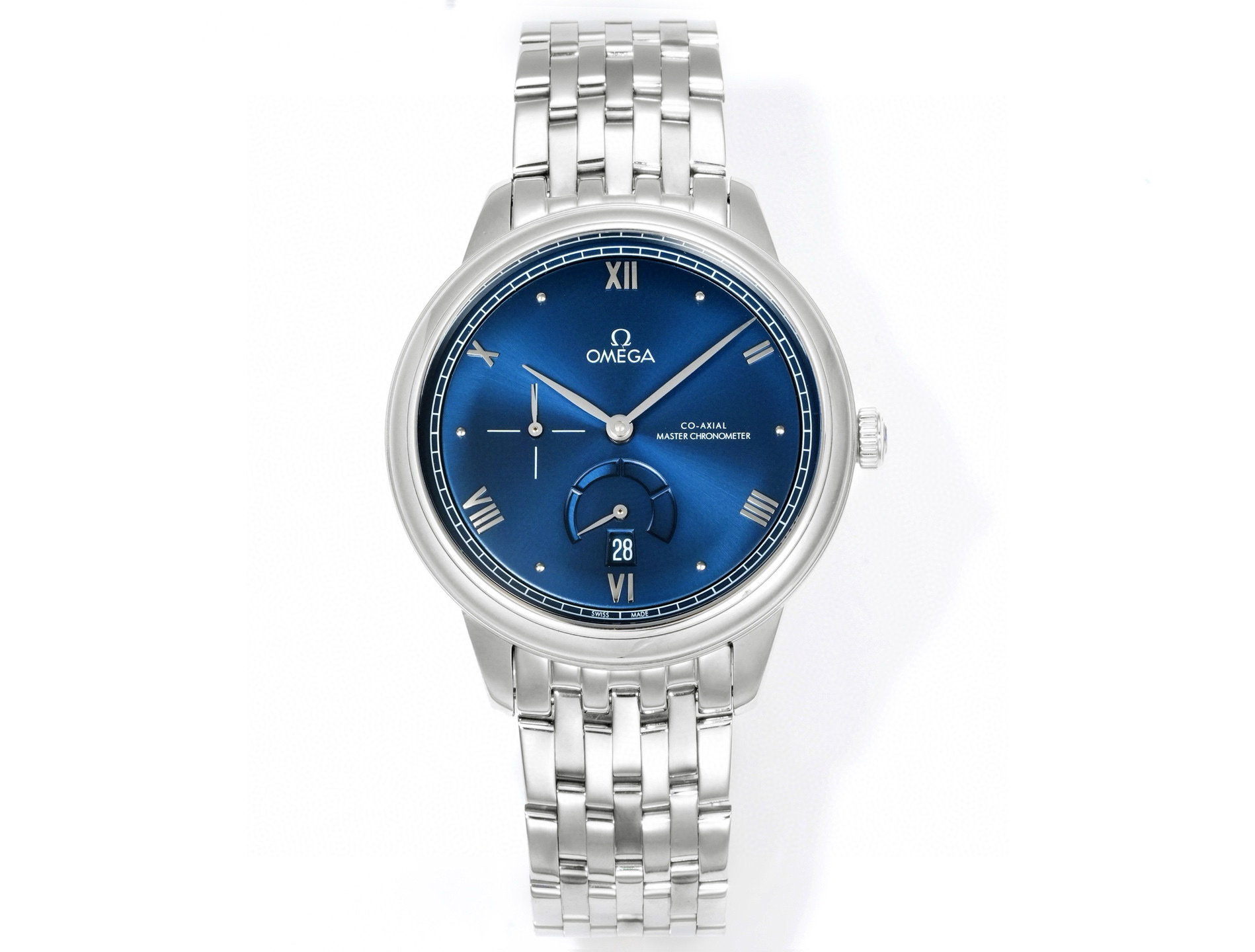 Omega Prestige De Ville Steel Master Chronometer Certified Watch .