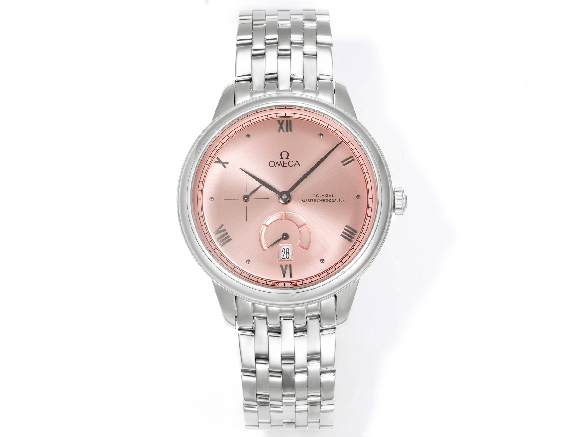 Omega Prestige De Ville Steel Master Chronometer Certified Watch .