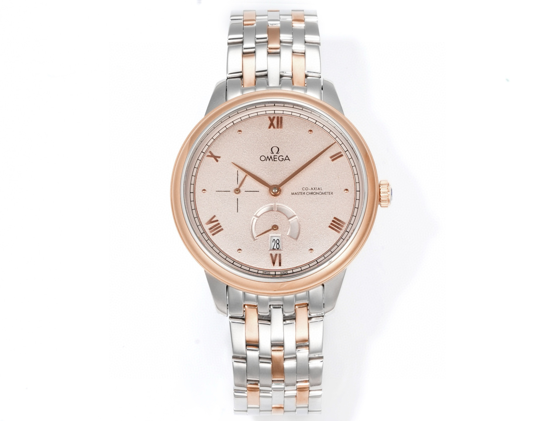 Omega De Ville Prestige 41 mm steel – Sedna gold on steel – Sedna gold – 434.20.41.21.09.001