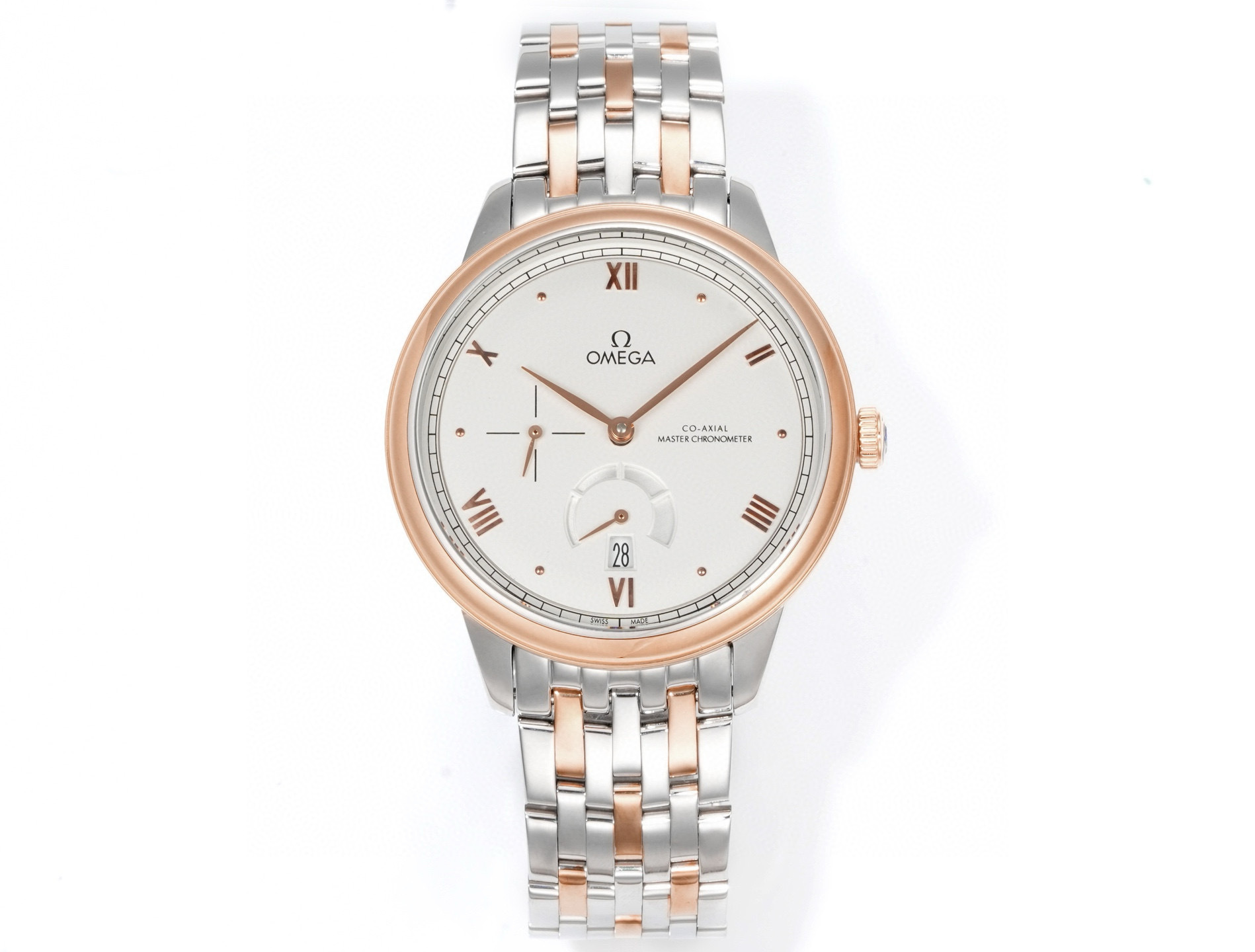 Omega De Ville Prestige 41 mm steel - Sedna gold on steel - Sedna gold - 434.20.41.21.09.001