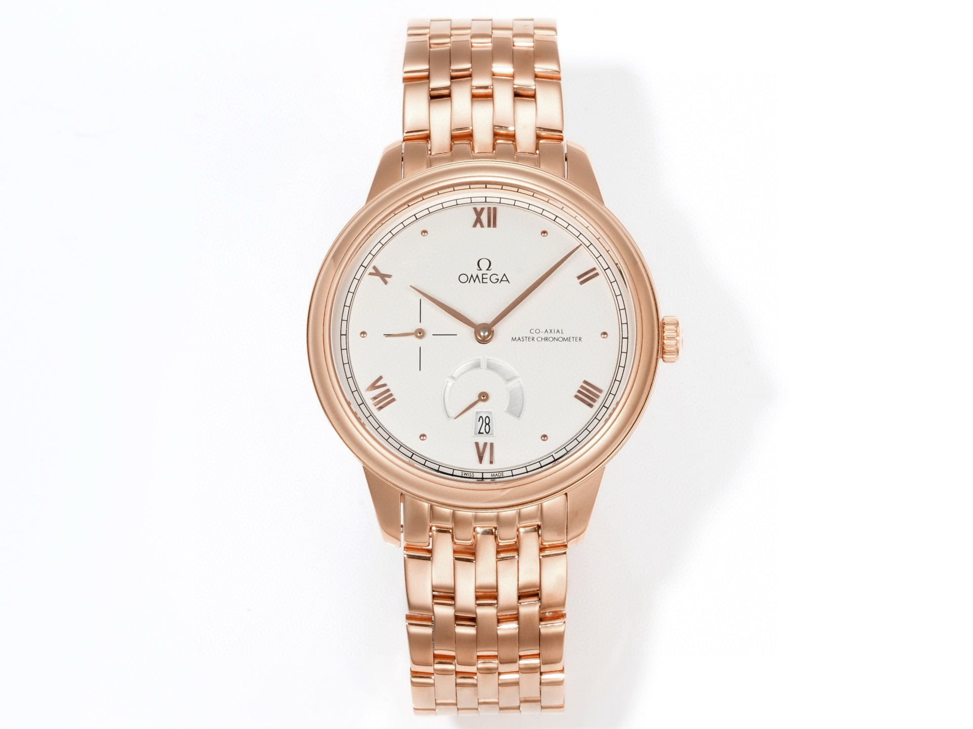 Omega De Ville Prestige 41 mm steel - Sedna gold on steel - Sedna gold - 434.20.41.21.09.001