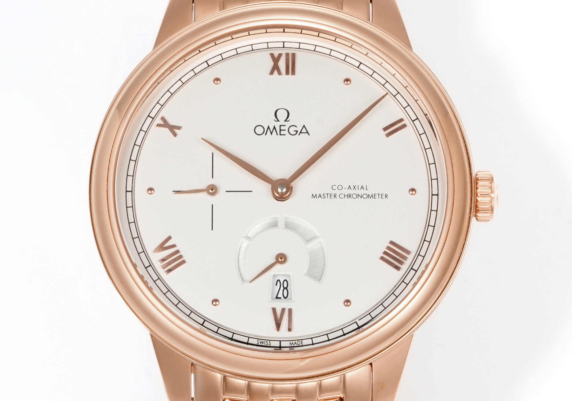 Omega De Ville Prestige 41 mm steel - Sedna gold on steel - Sedna gold - 434.20.41.21.09.001