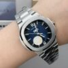 Patek Philippe Nautilus Annual Calendar Stainless Steel with Blue Dial/ Moon Phase (Ref#5726/1A-014)