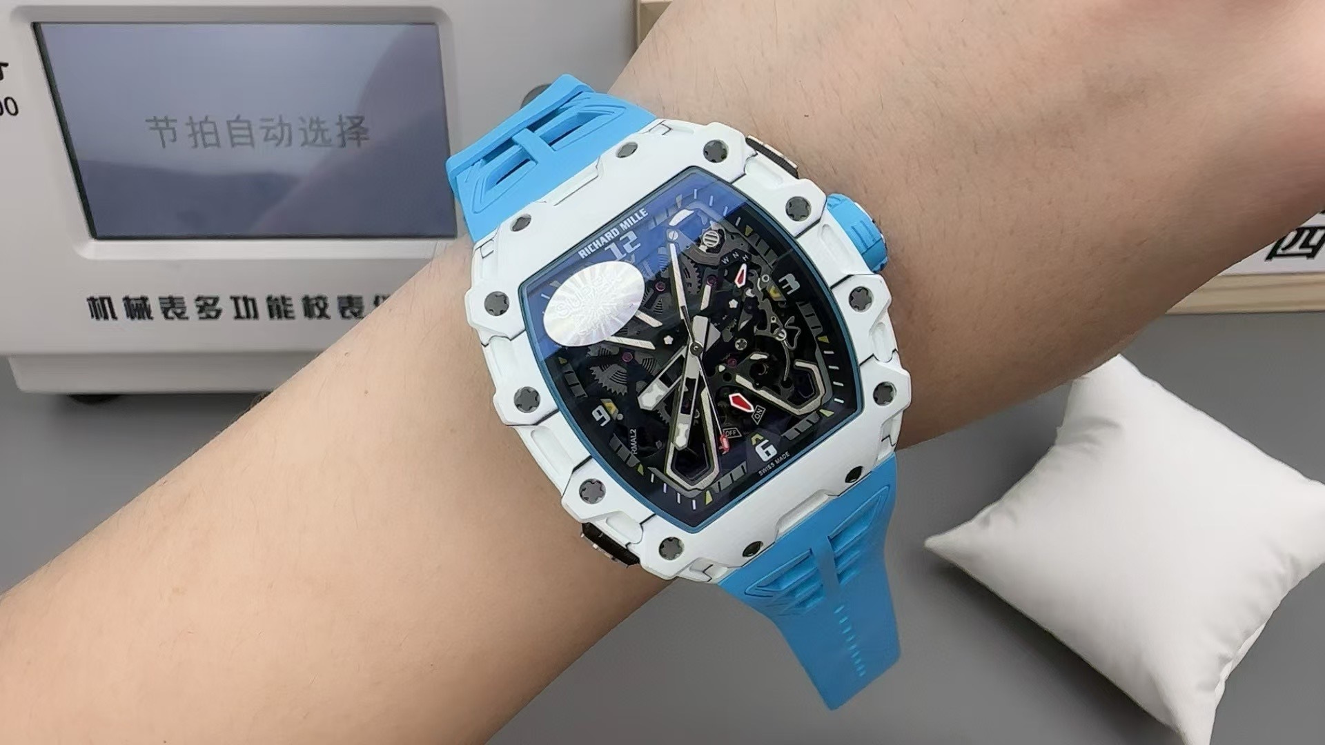 Top-grade watches 01036 Richard Mille - Rafael Nadal Richard Mille Rafael Automatic Winding Nadal Carbon & Quartz TPT RM 35-03