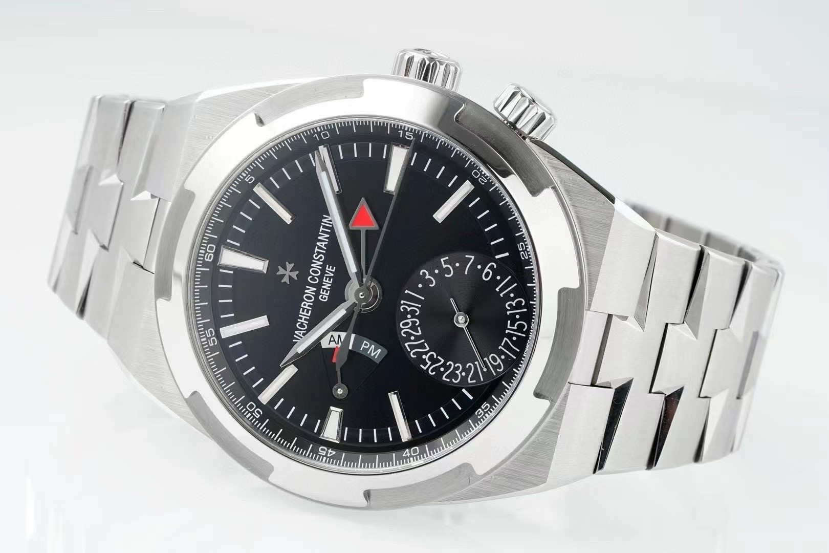 Top-grade watches 01039 Vacheron Constantin Overseas dual time - 41 mm - Steel Watch