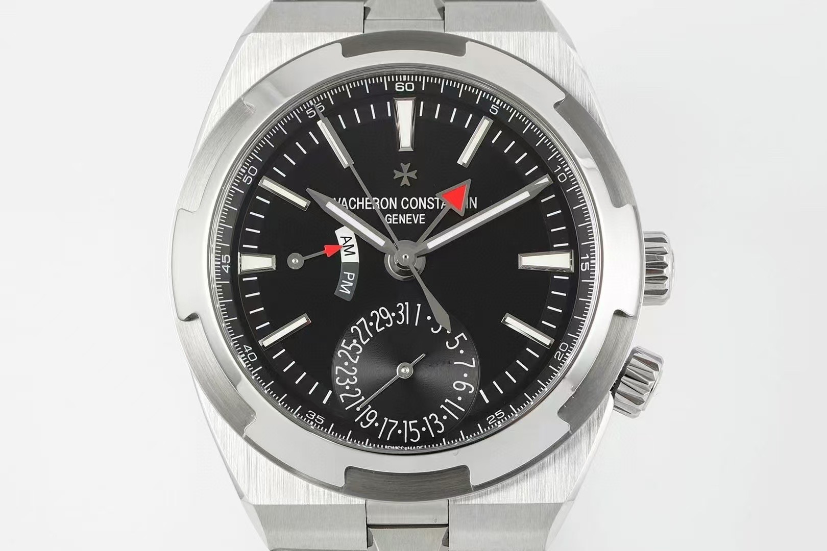 Top-grade watches 01039 Vacheron Constantin Overseas dual time - 41 mm - Steel Watch