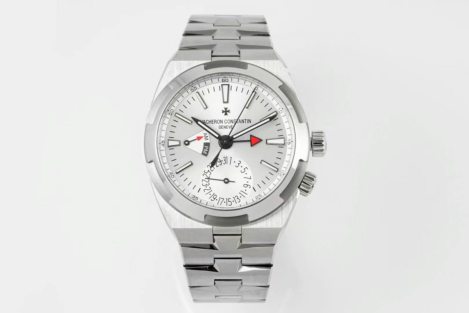 Vacheron Constantin Overseas Dual Time Steel Mens Watch 7900V Vacheron Constantin Overseas Dual Time Steel Mens Watch 7900V