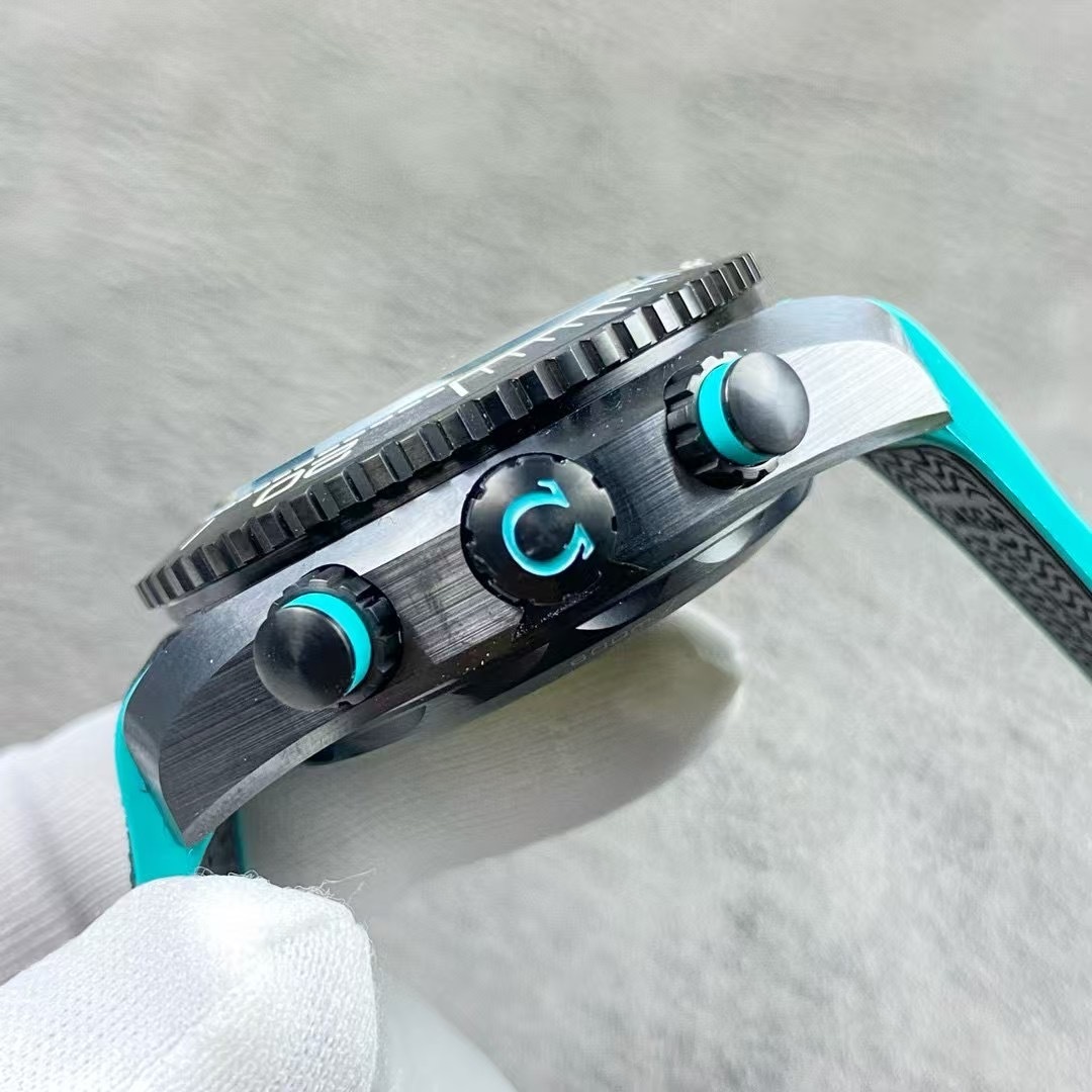 Omega Seamaster Planet Ocean 600m Co-Axial Master Chronometer Chronograph 45.5mm ETNZ Deep Black Mens Watch O21592465101003