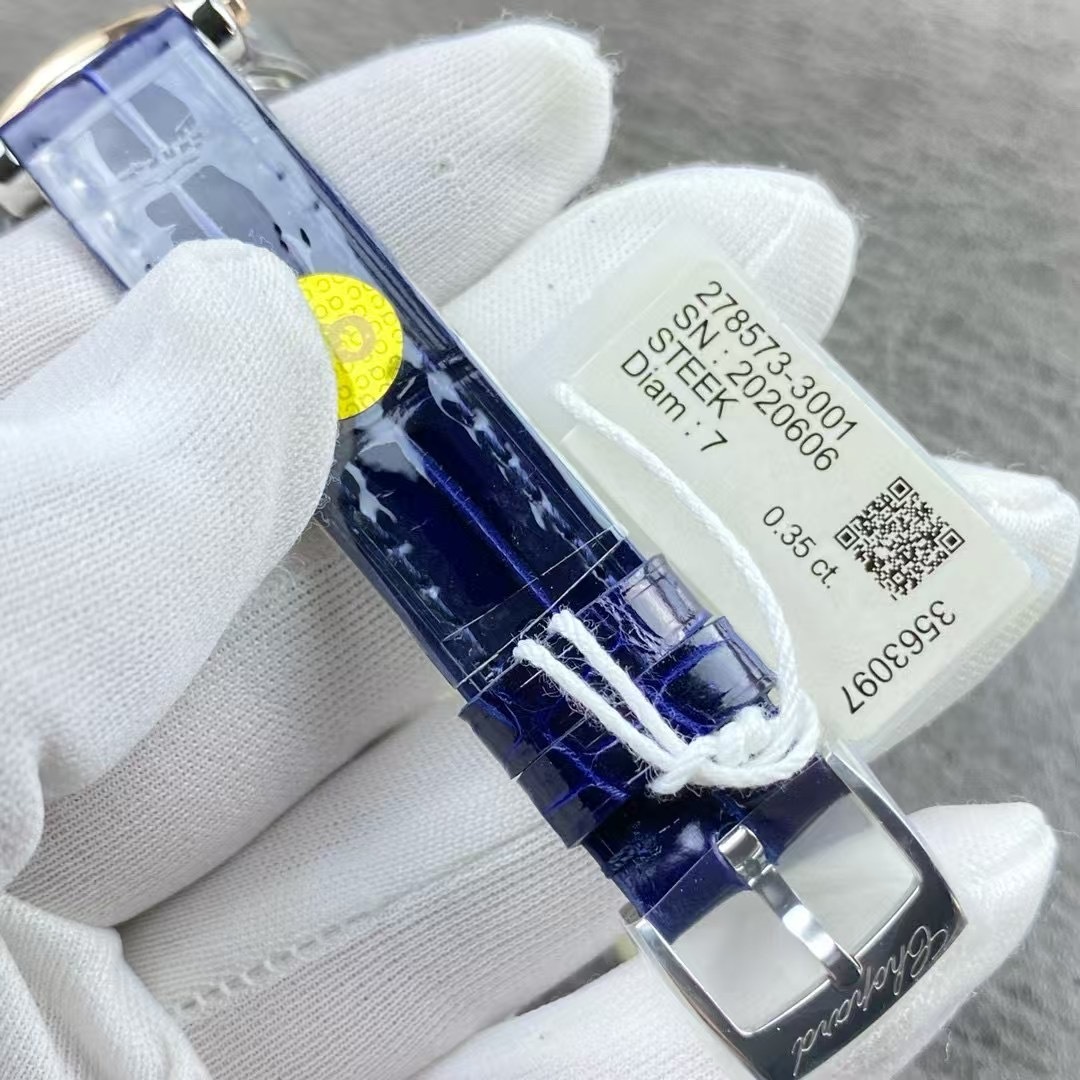 Chopard  Happy Sport Blue Dial Unisex Watch