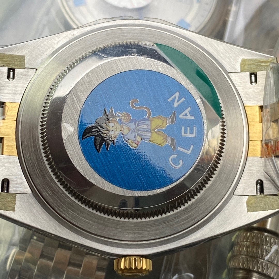 Rolex Datejust 41 18k Yellow Gold/Steel Champagne Dial Mens Watch 126303