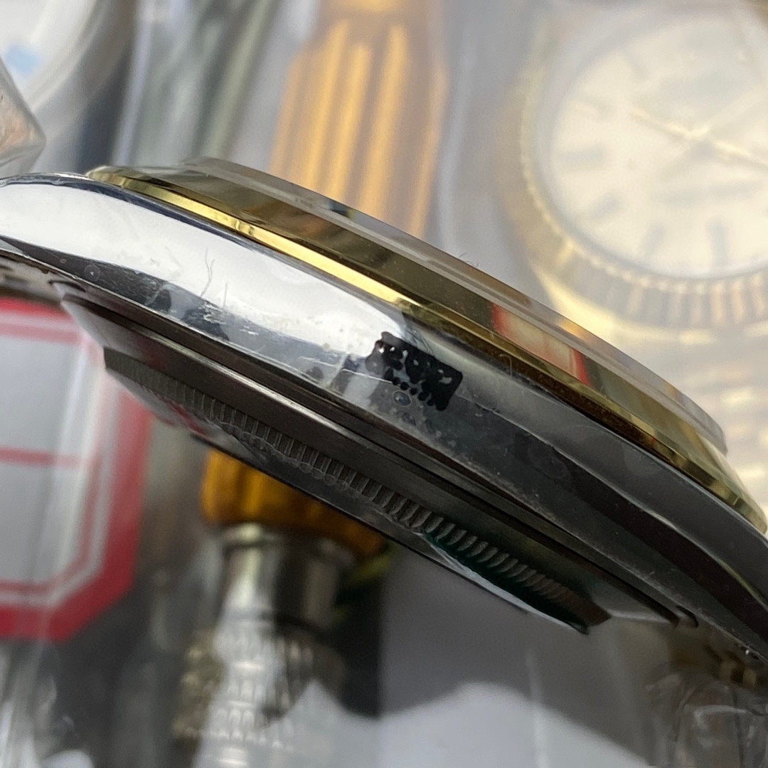 Rolex Datejust 41 18k Yellow Gold/Steel Champagne Dial Mens Watch 126303