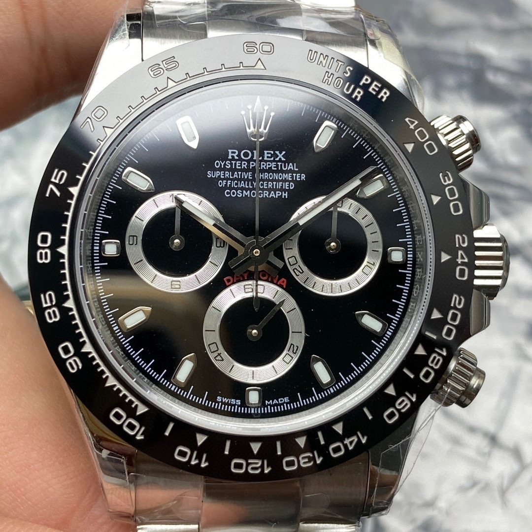 Rolex Daytona Cosmograph 116500LN Steel Ceramic Black Dial Watch