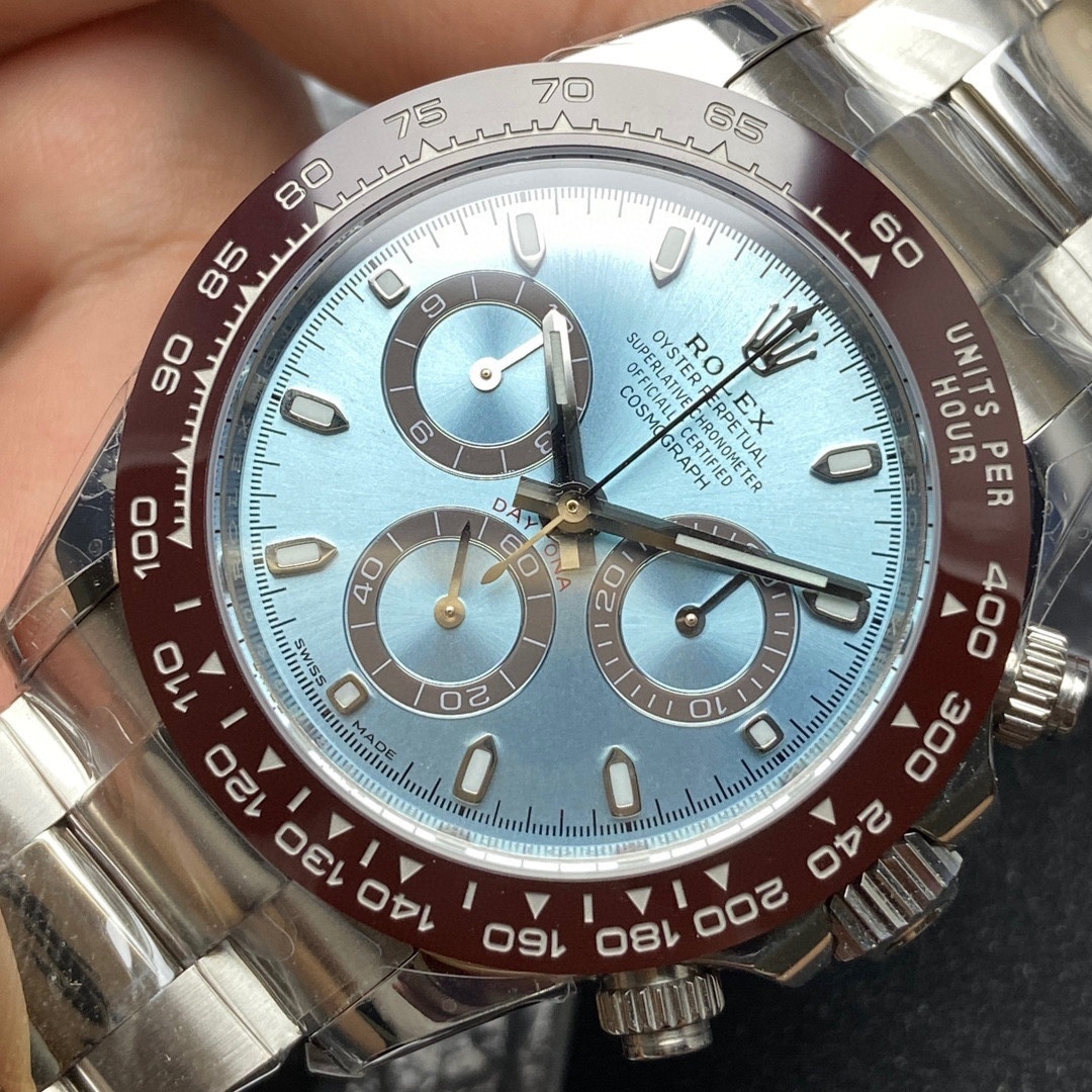 Rolex Daytona Platinum Ice Blue Dial Chronograph 116506