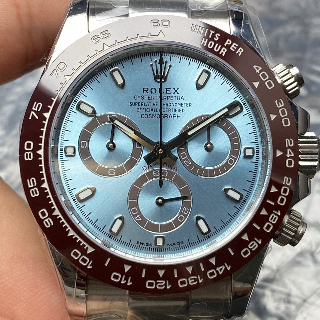 Rolex Daytona Platinum Ice Blue Dial Chronograph 116506
