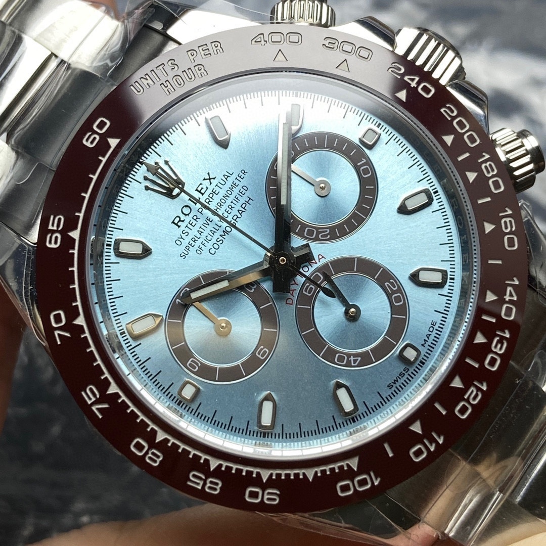 Rolex Daytona Platinum Ice Blue Dial Chronograph 116506