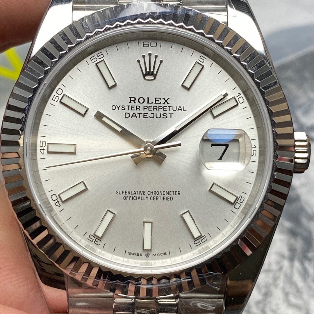 Rolex Datejust 41 2021 Rolex Datejust 41 41.00 mm Steel And White Gold 126334-0003