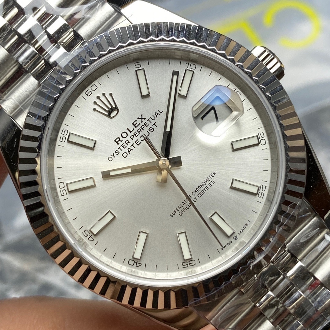 Rolex Datejust 41 2021 Rolex Datejust 41 41.00 mm Steel And White Gold 126334-0003