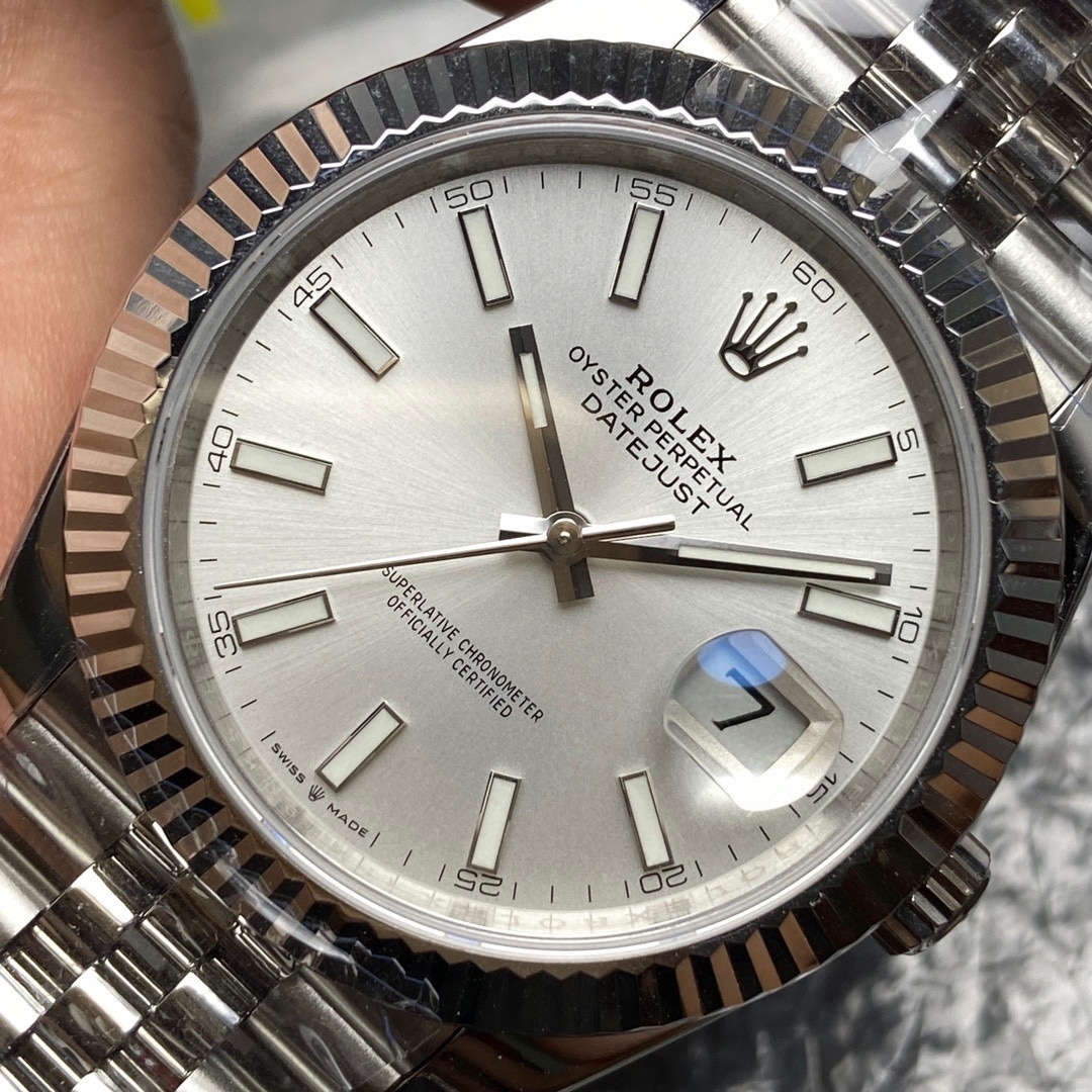 Rolex Datejust 41 2021 Rolex Datejust 41 41.00 mm Steel And White Gold 126334-0003