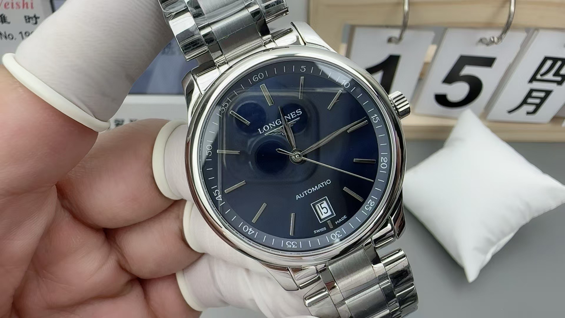 Longines L2.628.4.92.6 Master Collection Automatic Men's Watch New + Box & Paper