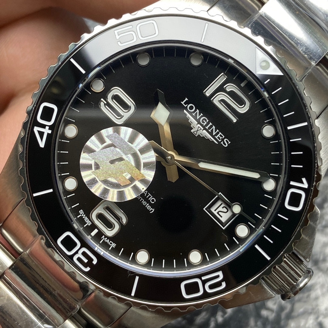 Longines Hydroconquest Black 43mm - L3.782.4.56.6