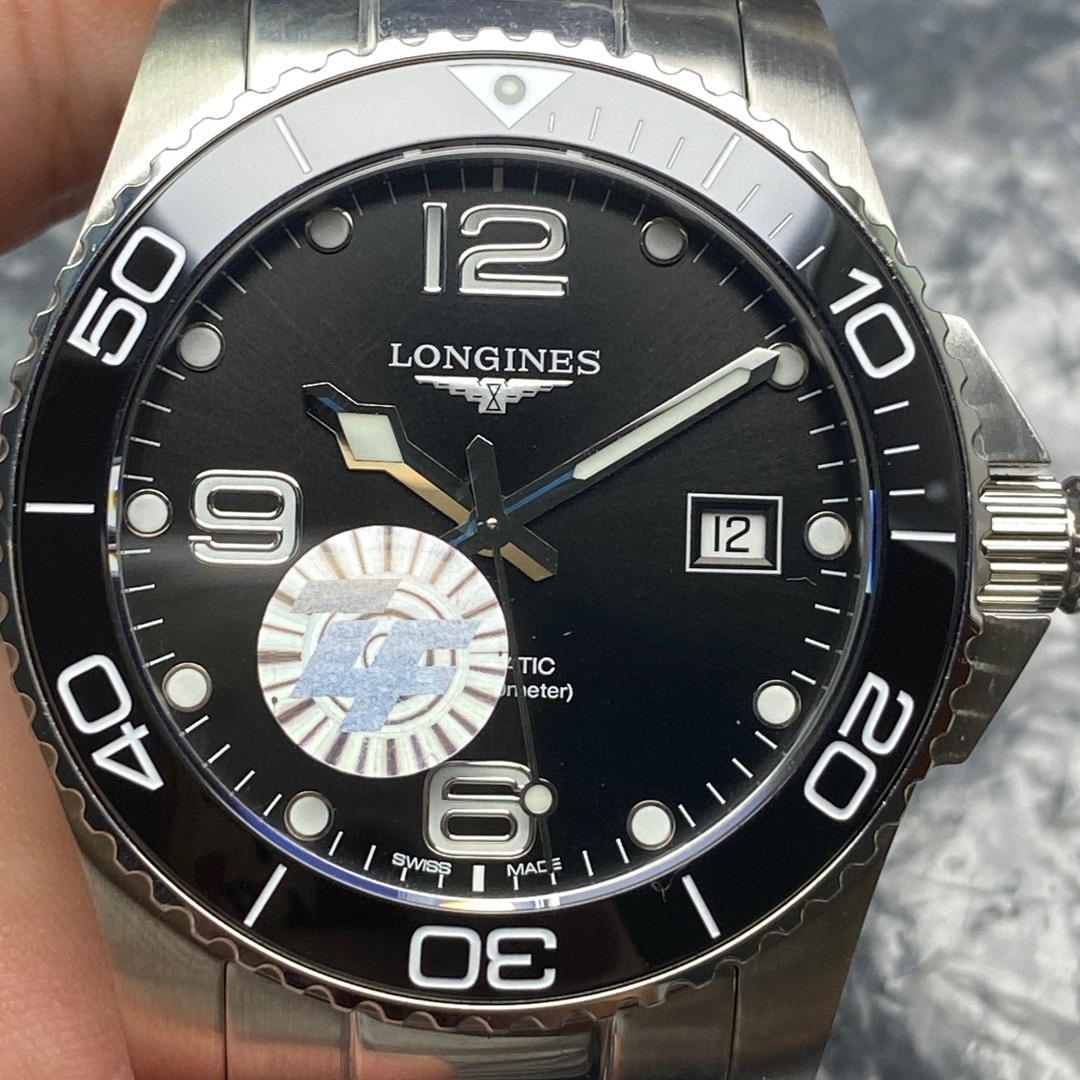 Longines Hydroconquest Black 43mm - L3.782.4.56.6