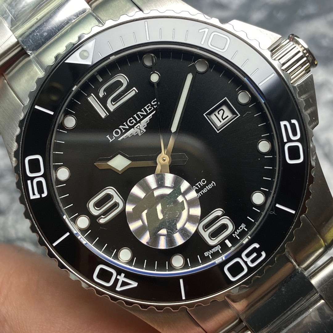 Longines Hydroconquest Black 43mm - L3.782.4.56.6