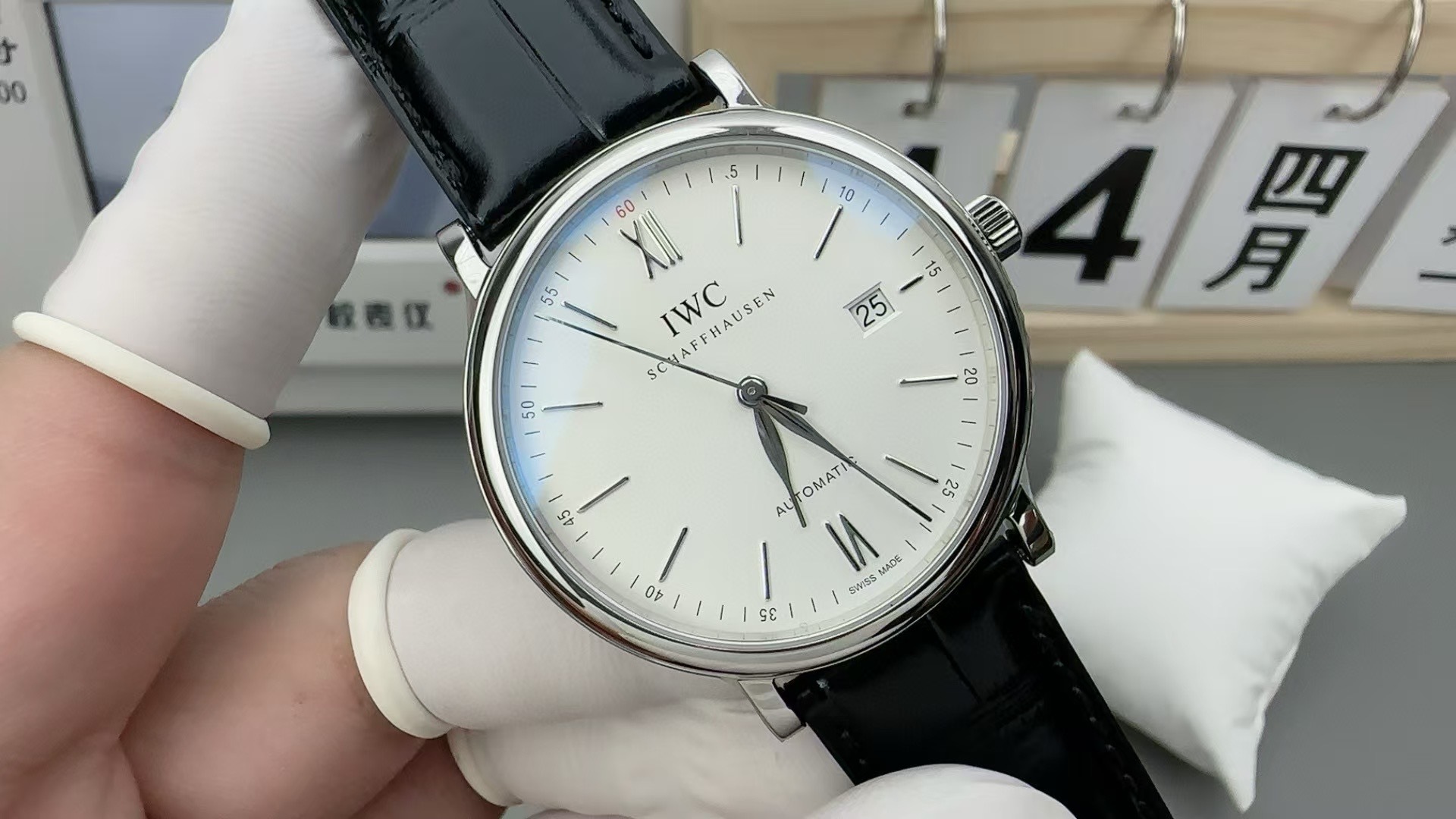 IWC Portofino Automatic 'White' Stainless Steel Automatic Date 40mm