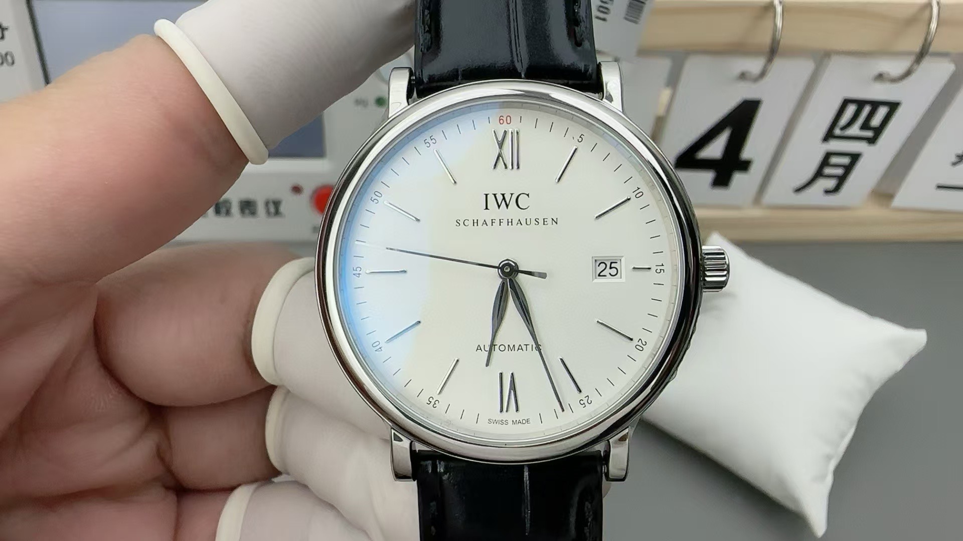 IWC Portofino Automatic ‘White’ Stainless Steel Automatic Date 40mm