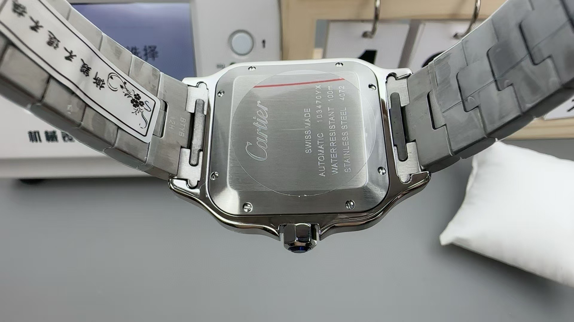 Cartier De Santos Rep Watch W2SA0006 2018 Rose Gold