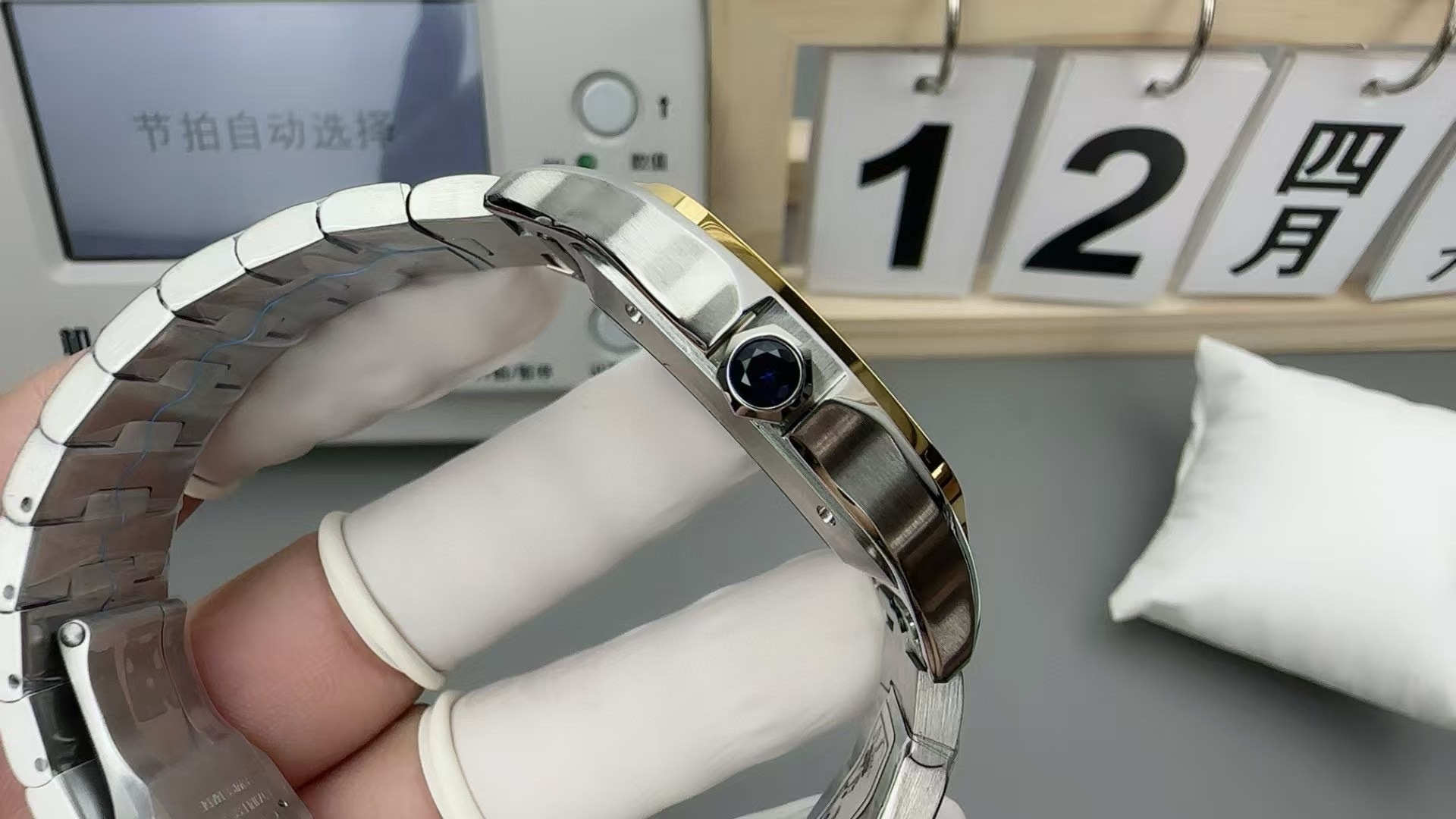 Cartier De Santos Rep Watch W2SA0006 2018 Rose Gold