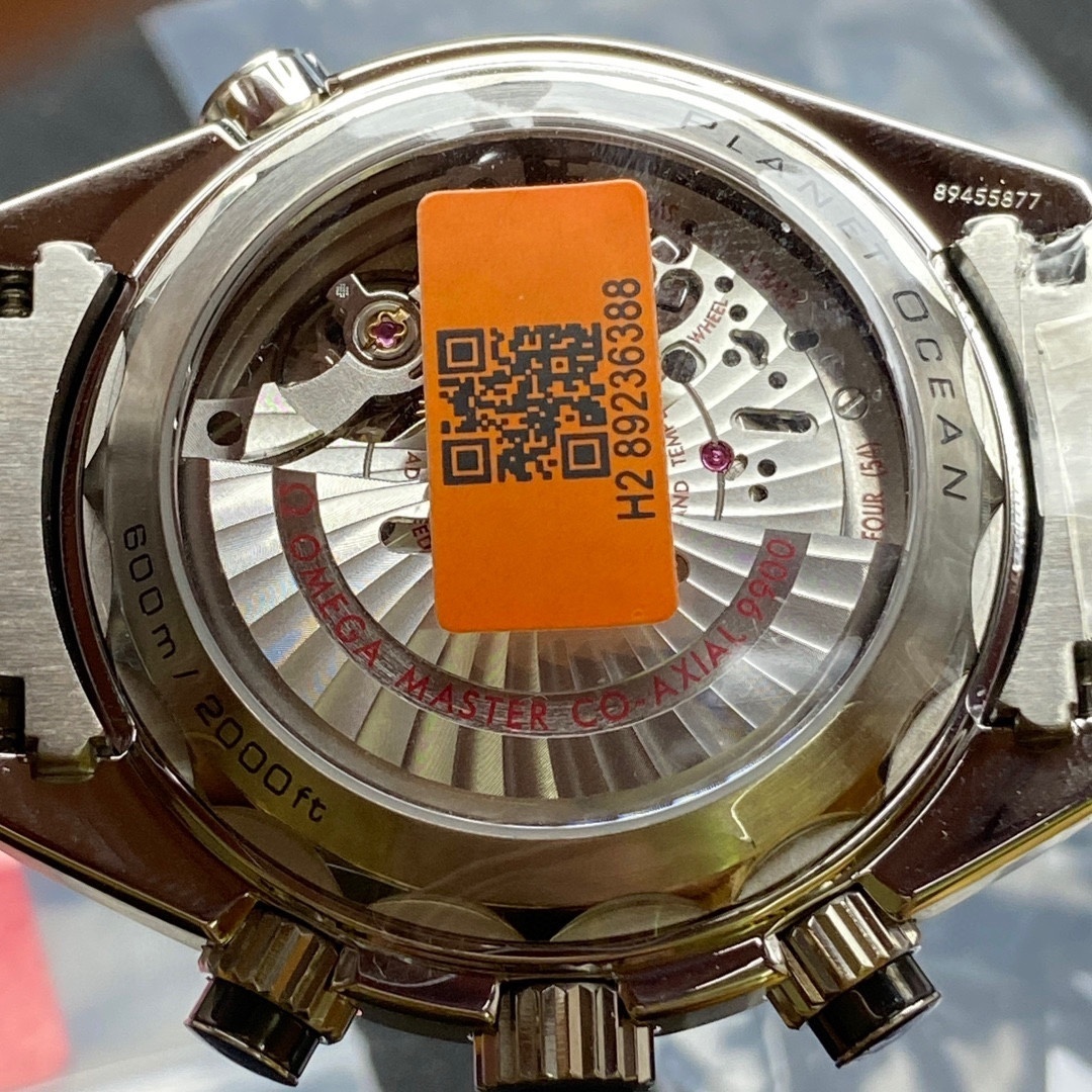 Top-grade watches 01759 Seamaster Planet Ocean 600M 45.5 mm, steel on steel 215.30.46.51.01.002