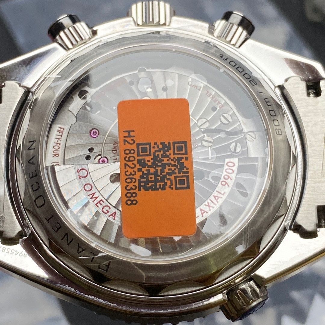 Top-grade watches 01759 Seamaster Planet Ocean 600M 45.5 mm, steel on steel 215.30.46.51.01.002