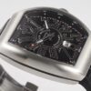 Franck Muller Vanguard 45mm V45SCDTACNR Black Arabic Dial Black Strap B&P