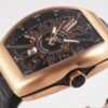 Franck Muller  Vanguard 18kt Rose Gold Leather Strap Men's Watch V 45 SC DT 5N NR