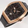 Franck Muller  Vanguard 18kt Rose Gold Leather Strap Men's Watch V 45 SC DT 5N NR
