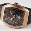 Franck Muller  Vanguard 18kt Rose Gold Leather Strap Men's Watch V 45 SC DT 5N NR