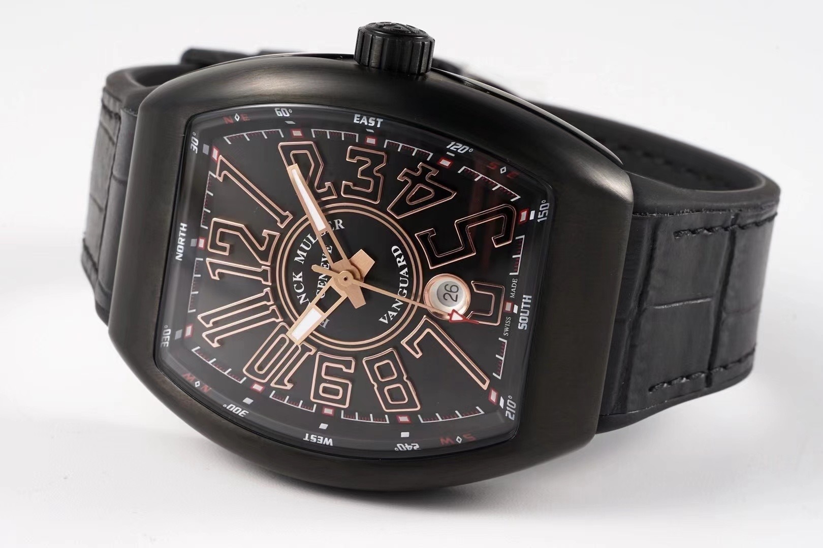 FRANCK MULLER Vanguard Center Second 100 V45SCDTSTGJ AC5N TO224691