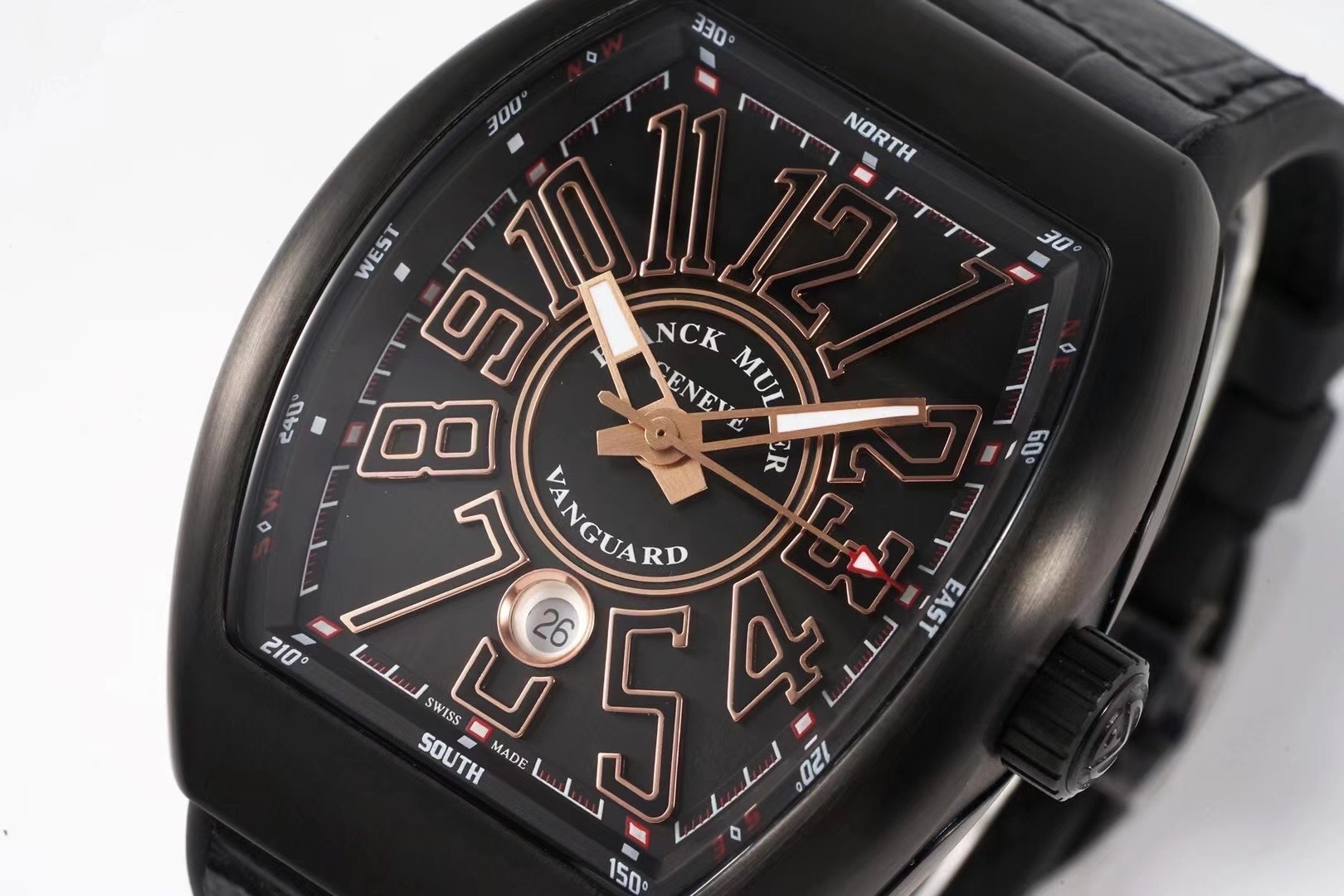 FRANCK MULLER Vanguard Center Second 100 V45SCDTSTGJ AC5N TO224691