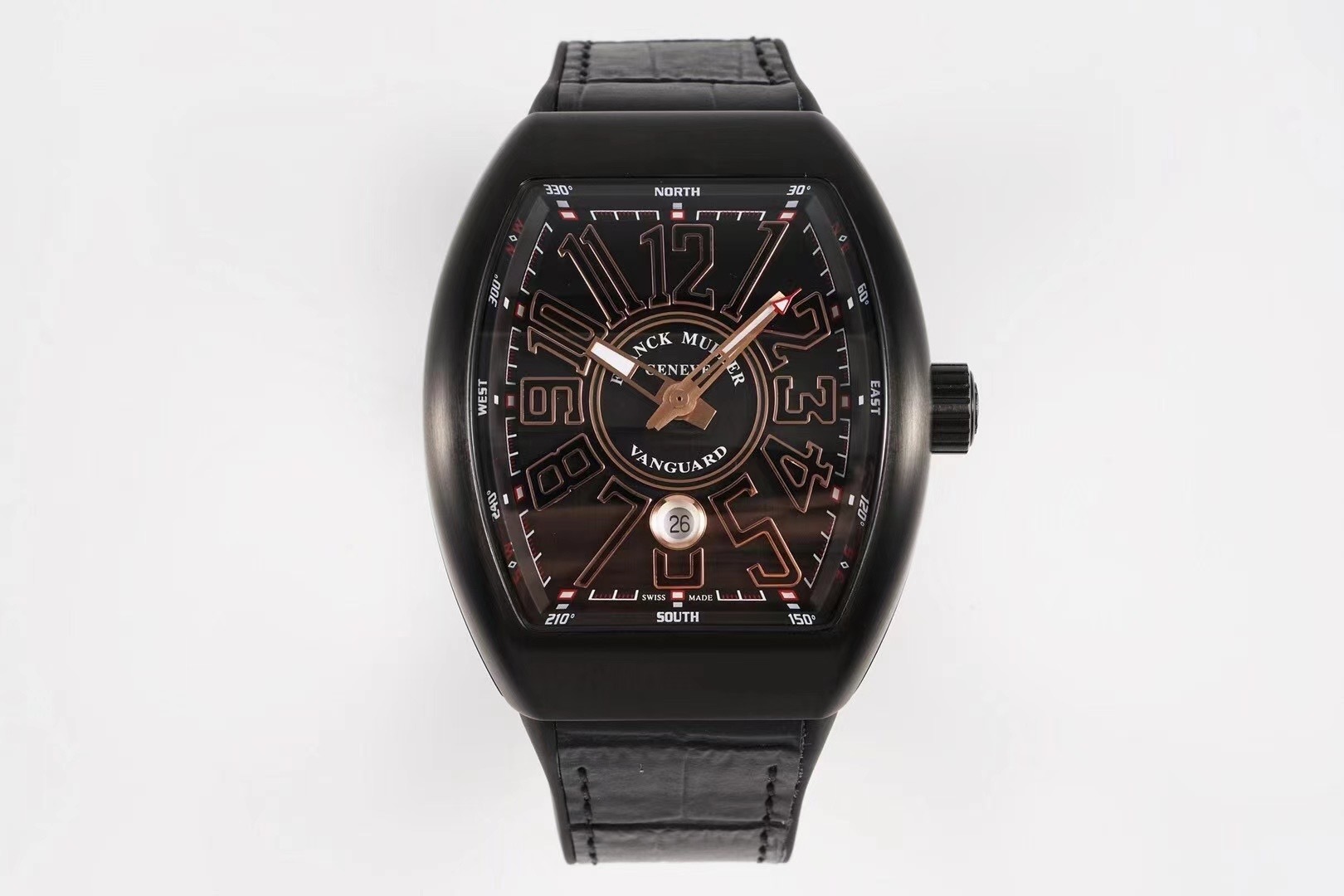 FRANCK MULLER Vanguard Center Second 100 V45SCDTSTGJ AC5N TO224691
