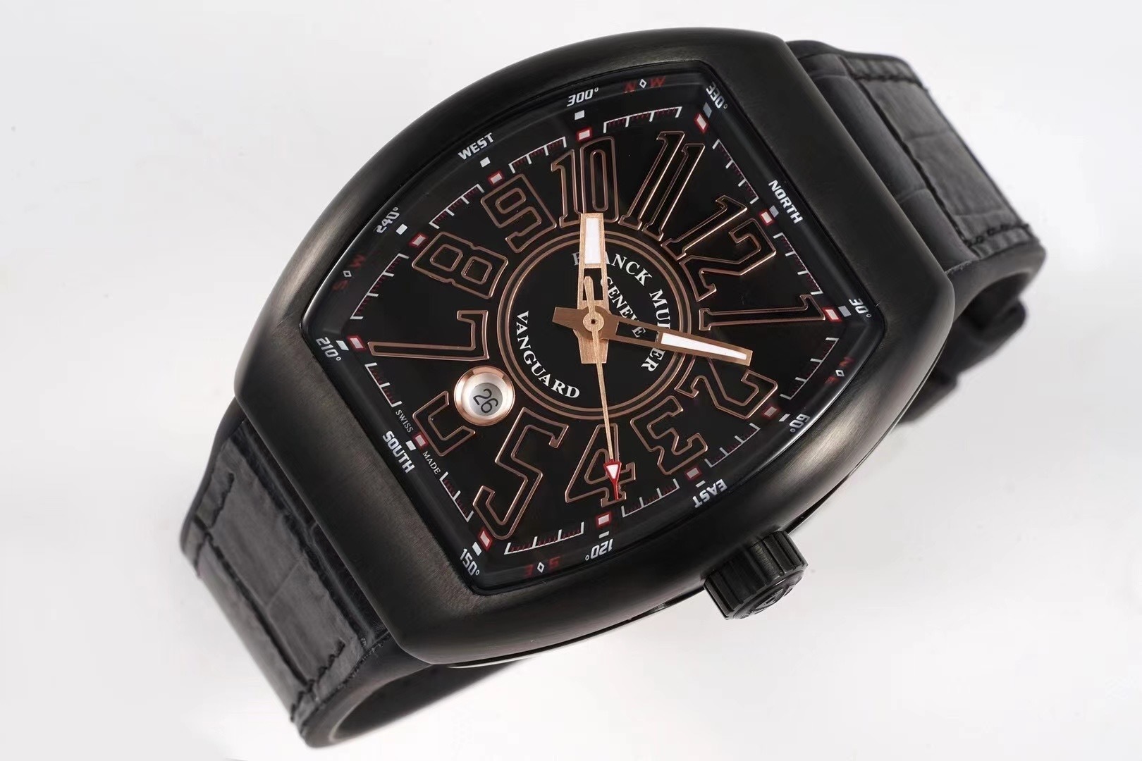 FRANCK MULLER Vanguard Center Second 100 V45SCDTSTGJ AC5N TO224691