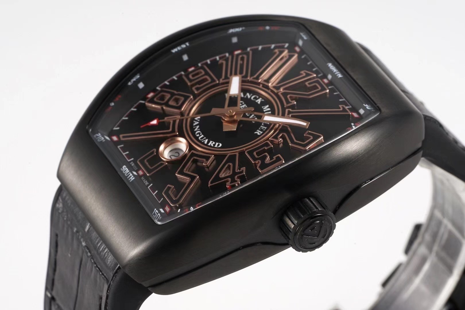 FRANCK MULLER Vanguard Center Second 100 V45SCDTSTGJ AC5N TO224691