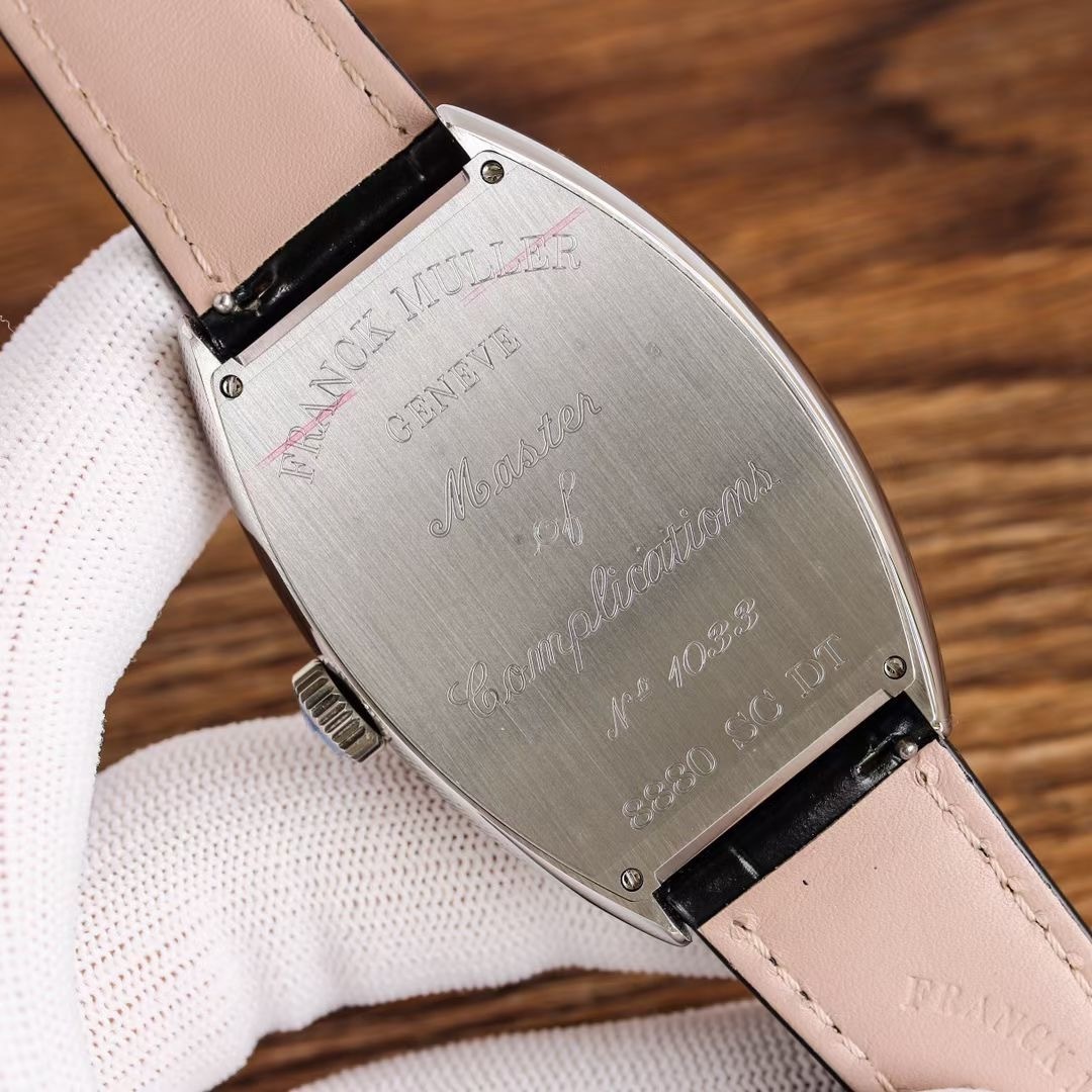 Franck Muller Cintree Curvex Automatic White Dial Men's Watch