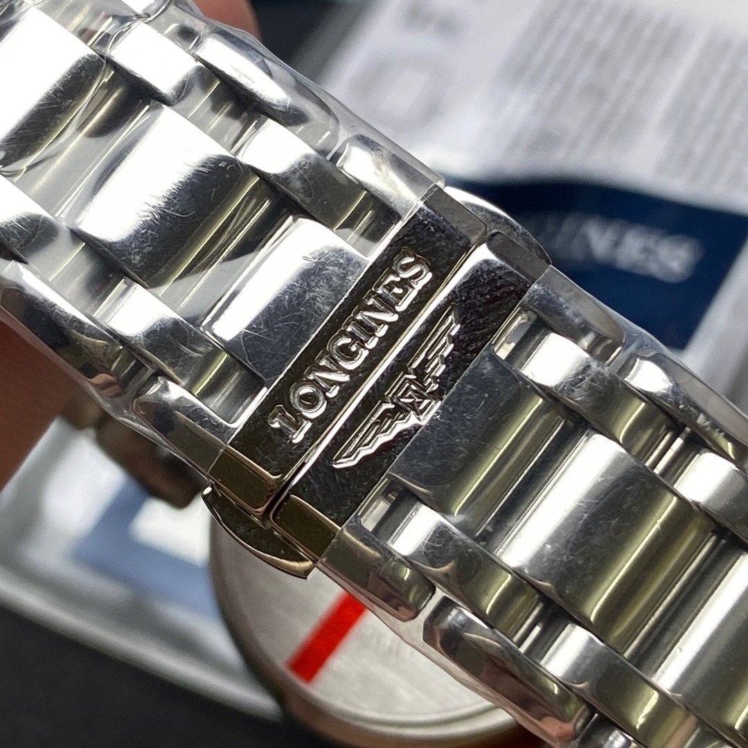 Longines PrimaLuna Moonphase MOP Diamond Dial Ladies Watch L8.116.4.87.6