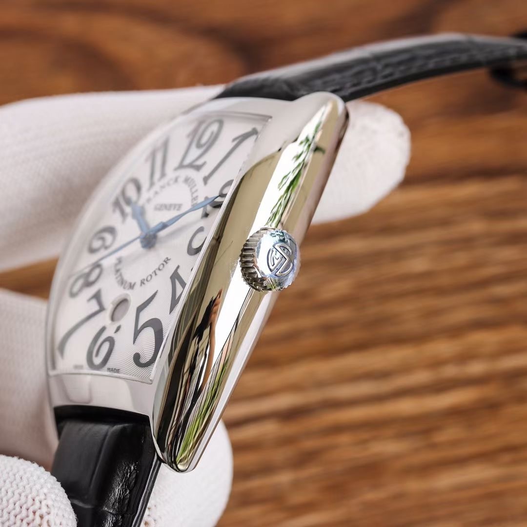 Franck Muller Cintree Curvex Automatic White Dial Men's Watch