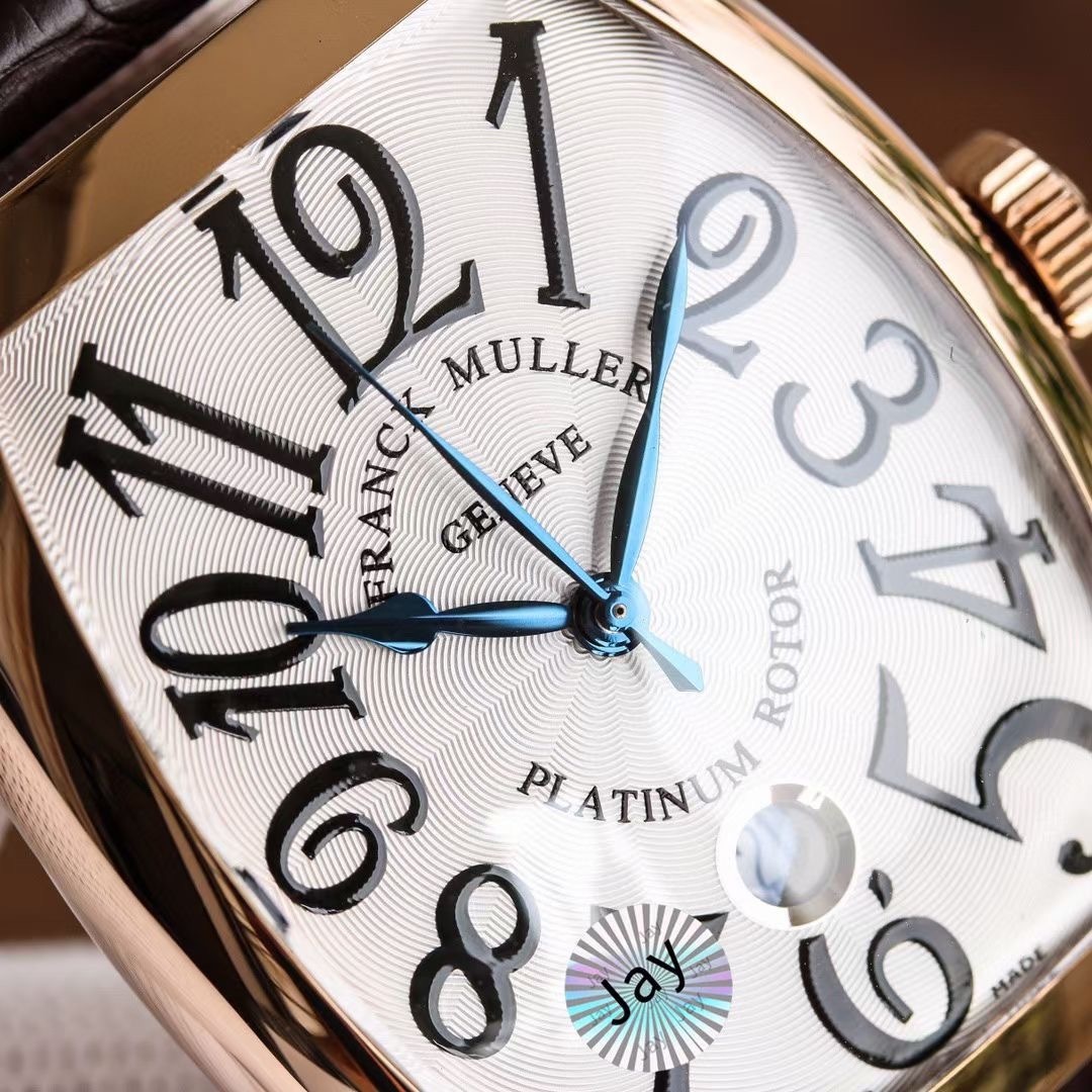 Franck Muller Franck Muller Cintree Curvex Brown Band Timepiece